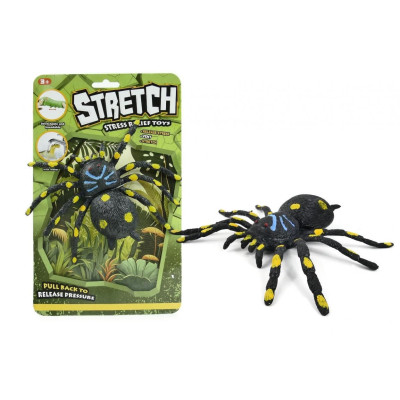 181177 ROZCIĄGLIWY GUMOWY PAJĄK TARANTULA ARTYK