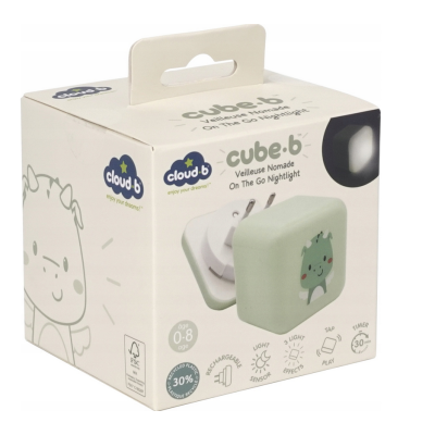 320591 LAMPKA NOCNA PRZENOŚNA ŚWIECĄCA KOSTKA CLOUD B SMOK