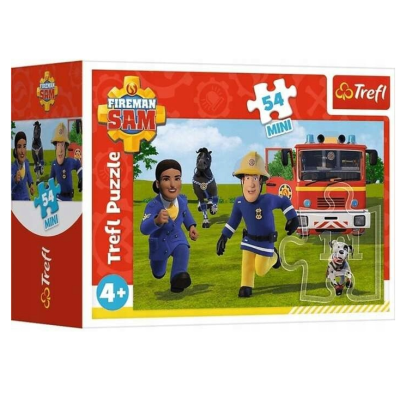 19761 TREFL MINI PUZZLE STRAŻAK SAM W GOTOWOŚCI  54 EL