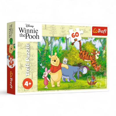 17411 TREFL PUZZLE KUBUŚ PUCHATEK, SMACZNY MIODEK 60 EL