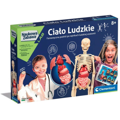 60249 CLEMENTONI CIAŁO LUDZKIE NAUKOWA ZABAWA