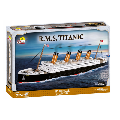 1929 COBI TITANIC KLOCKI MODEL DO SKŁADANIA 722 EL