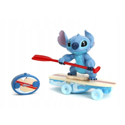 099854 FIGURKA STITCH SURFER ZDALNIE STEROWANY NA DESCE SURFINGOWEJ