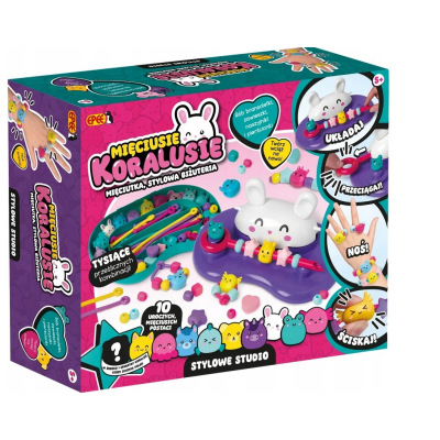 605153 MIĘCIUSIE KORALUSIE ZESTAW DO ROBIENIA BIŻUTERII EPEE