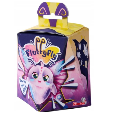 098308 FLUFFY FLY PLUSZOWY MOTYL DMUCHANA PRZYTULANKA RÓŻNE KOLORY