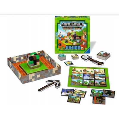 246885 GRA PLANSZOWA MINECRAFT BUILDERS & BIOMES JUNIOR RAVENSBURGER
