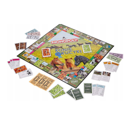 059862 GRA PLANSZOWA MONOPOLY KONIE KUCYKI
