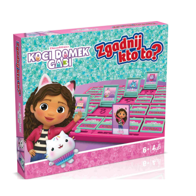 056953 ZGADNIJ KTO TO GRA KOCI DOMEK GABI HASBRO
