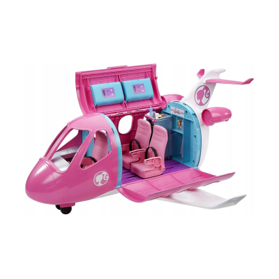 GJB33 BARBIE WYMARZONY SAMOLOT + LALKA
