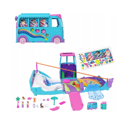 JCC22 POLLY POCKET IMPREZOWY KAMPER POJAZD