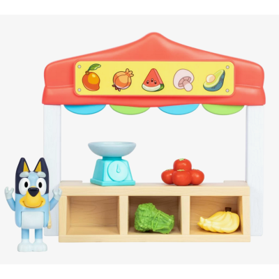 17555 BLUEY MINI ZESTAW SKLEPIK SKLEP SPOŻYWCZY + FIGURKA