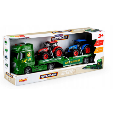 30907 ZESTAW MASZYN ROLNICZYCH TRANSPORTER ROLNICZY LAWETA DUMEL