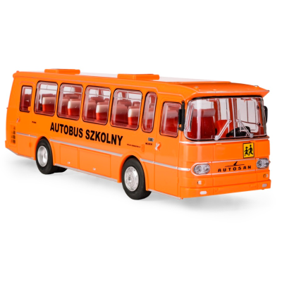 089204 POJAZD AUTOBUS SZKOLNY AUTOSAN POMARAŃCZOWY DAFFI