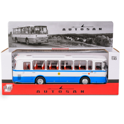 089242 POJAZD AUTOBUS SZKOLNY AUTOSAN NIEBIESKO-BIAŁY DAFFI