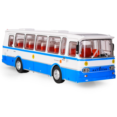 089242 POJAZD AUTOBUS SZKOLNY AUTOSAN NIEBIESKO-BIAŁY DAFFI