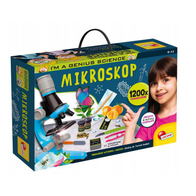 106639 LISCIANI I"M A GENIUS MIKROSKOP NAUKA ZABAWA