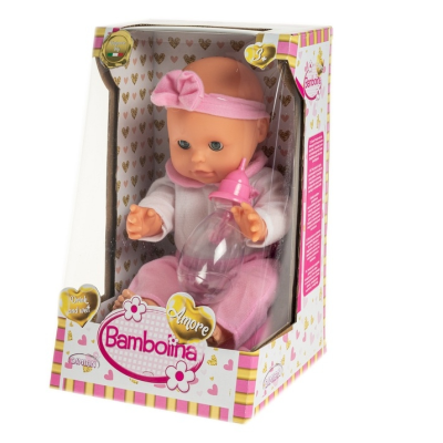 984739 LALKA BOBAS BAMBOLINA SIUSIAJĄCA Z NOCNIKIEM