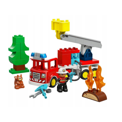 10473 LEGO DUPLO WÓZ STRAŻACKI Z WĘŻEM I STRAŻAKIEM 2026