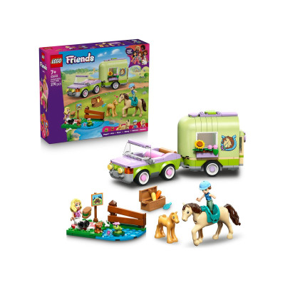 42695 LEGO FRIENDS PRZYCZEPA Z KONIEM I ŹREBACZKIEM 2026