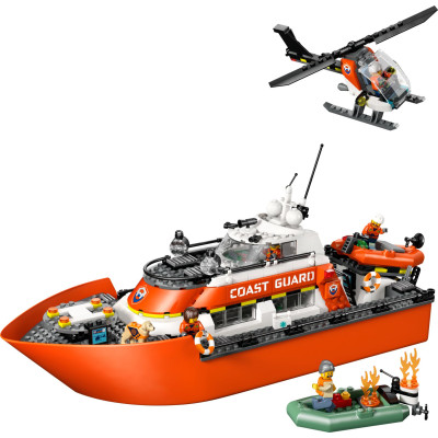 60504 LEGO CITY ŁÓDŹ RATUNKOWA I HELIKOPTER STRAŻY PRZYBRZEŻNEJ 2026