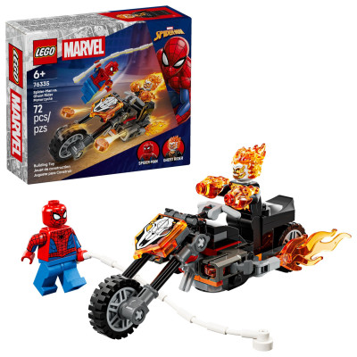 76335 LEGO MARVEL SPIDER-MAN KONTRA GHOST RIDER NA MOTOCYKLU 2026