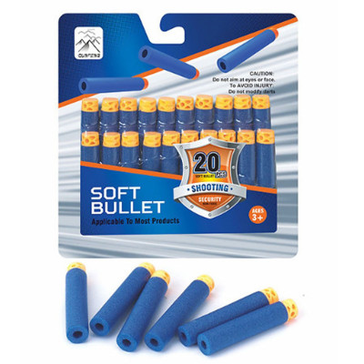 433021 PIANKOWE POCISKI STRZAŁKI DO PISTOLETU 20 SZTUK
