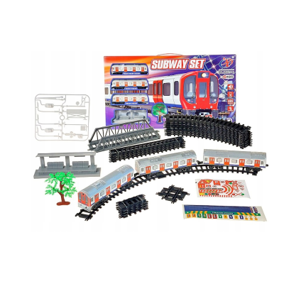 599925 LOKOMOTYWA KOLEJKA POCIĄG Z TORAMI