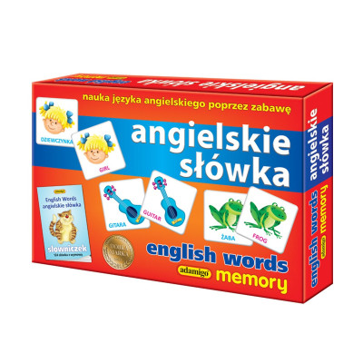 005628 GRA MEMORY ANGIELSKIE SŁÓWKA ADAMIGO