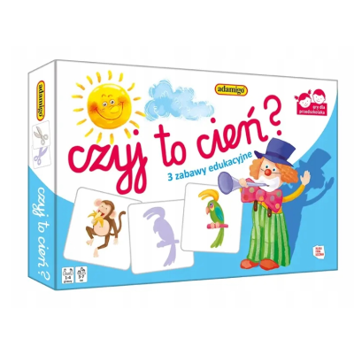 005635 ADAMIGO GRA UKŁADANKA CZYJ TO CIEŃ