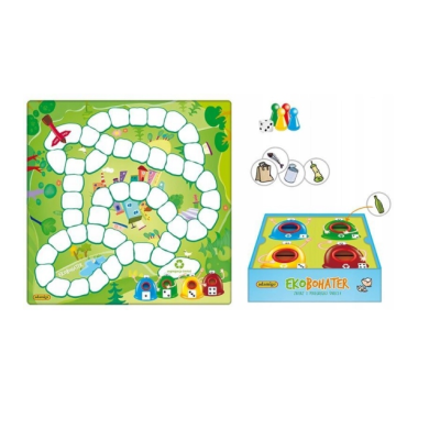 006984 ADAMIGO GRA EDUKACYJNA EKOBOHATER SEGREGACJA ŚMIECI