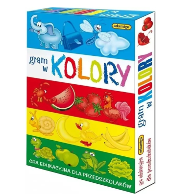 005949 ADAMIGO GRA EDUKACYJNA GRAM W KOLORY