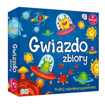 564183 GRA PLANSZOWA GWIAZDOZBIORY KOSMOS GALAKTYKA KUKURYKU