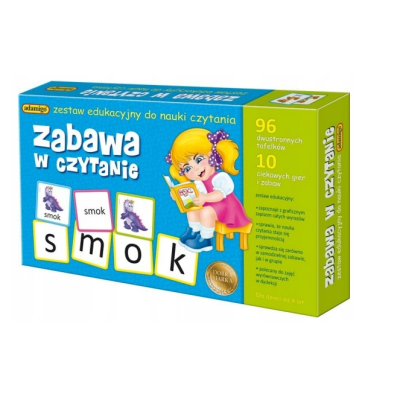006069 ADAMIGO GRA EDUKACYJNA ZABAWA W CZYTANIE ZESTAW