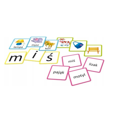 006069 ADAMIGO GRA EDUKACYJNA ZABAWA W CZYTANIE ZESTAW