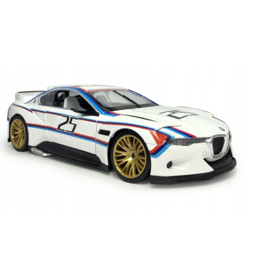 925693 MSZ SAMOCHÓD BMW HOMMAGE 3.0 CSL BIAŁY MODEL 1:24