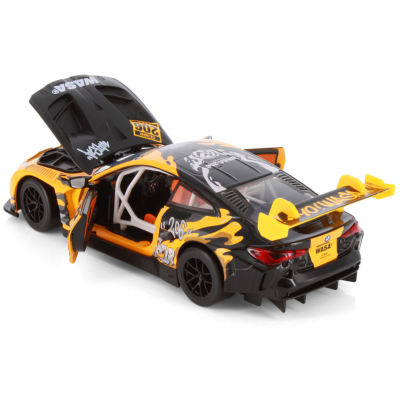 400508 MSZ SAMOCHÓD BMW M4 GT3 WASA ŻÓŁTY MODEL 1:24
