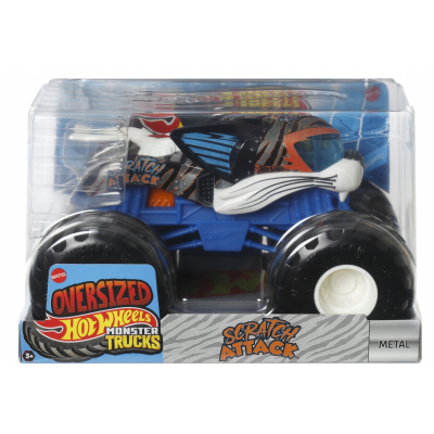 JCC92 HOT WHEELS MONSTER TRUCK POJAZD OVERSIZED SCRATCH ATTACK