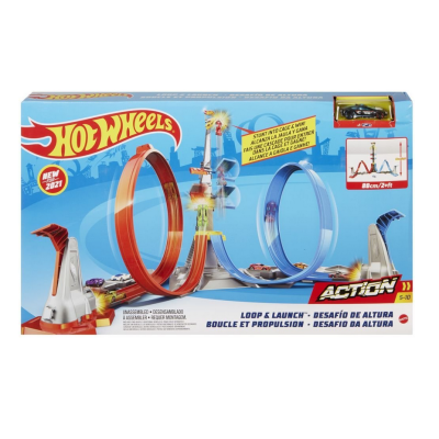 GRW39 HOT WHEELS WIEŻA STARCIE NA WYSOKOŚCI TOR