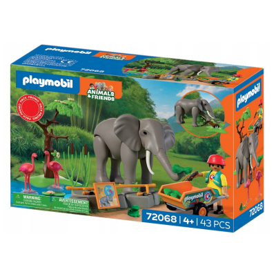 72068 PLAYMOBIL SŁOŃ Z OPIEKUNEM ANIMALS & FRIENDS 2026