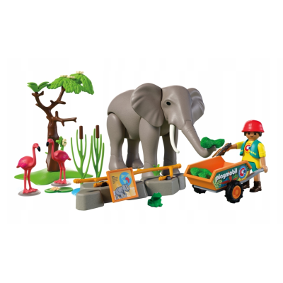 72068 PLAYMOBIL SŁOŃ Z OPIEKUNEM ANIMALS & FRIENDS 2026