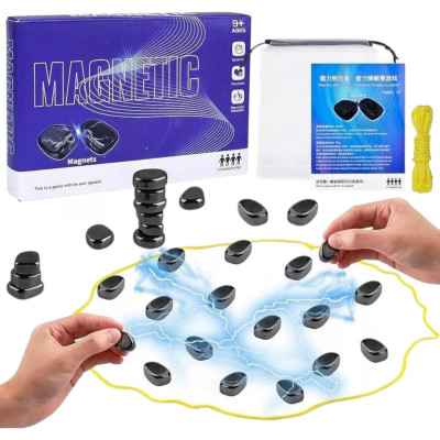 247136 GRA KAMIENIE MAGNETYCZNE KAMYKI NA MAGNES KAMIEŃ 30 SZTUK