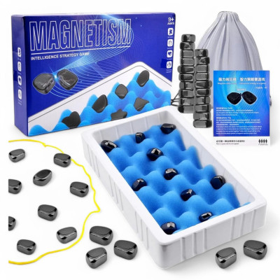 247150 GRA KAMIENIE MAGNETYCZNE 30 SZTUK + GĄBKA