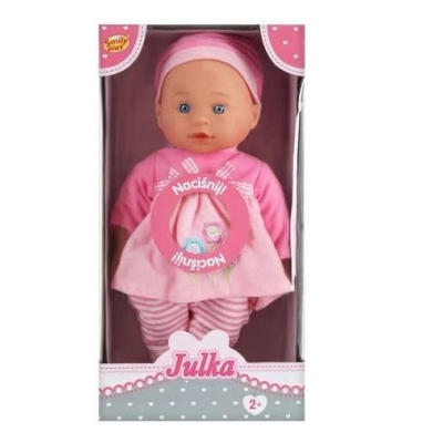 839390 LALKA JULKA BOBAS 32CM MÓWI PO POLSKU I ANGIELSKU