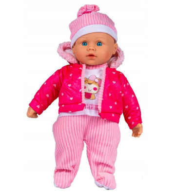 835118 LALKA BOBAS JULKA 39 CM MÓWI PO POLSKU