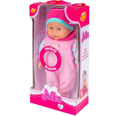 835132 LALKA BOBAS JULKA 32 CM MÓWI PO POLSKU