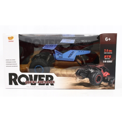 839789 NIEBIESKIE AUTO ZDALNIE STEROWANE SMILY PLAY