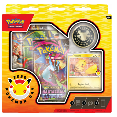 139701 POKÉMON TCG KARTY POKÉMON DAY COLLECTION PHANTASMAL FLAMES PIKACHU