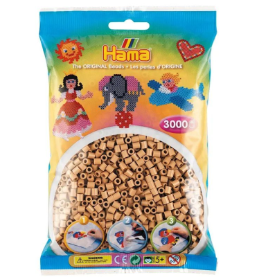 201-75 KORALIKI DO PRASOWANIA HAMA MIDI 3000 DĘBOWY BRĄZOWY