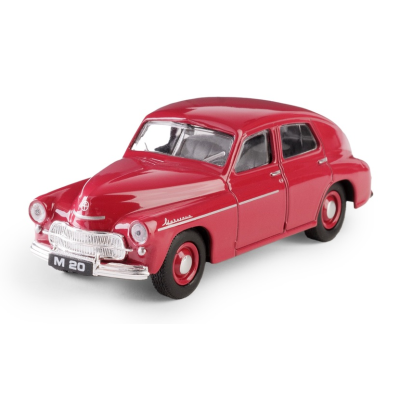 115910 METALOWY POJAZD WARSZAWA M20 BORDOWY PRL MODEL 1:43 DAFFI