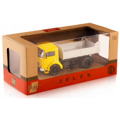 115286 SAMOCHÓD DAFFI PRL JELCZ 317 ŻÓŁTY WYWROTKA 1:43